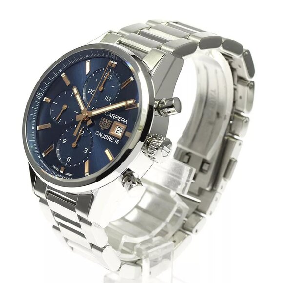 TAG HEUER Carrera CBK2115 Calibre 16 Chronograph Automatic Men's Watch - Picture 1 of 15